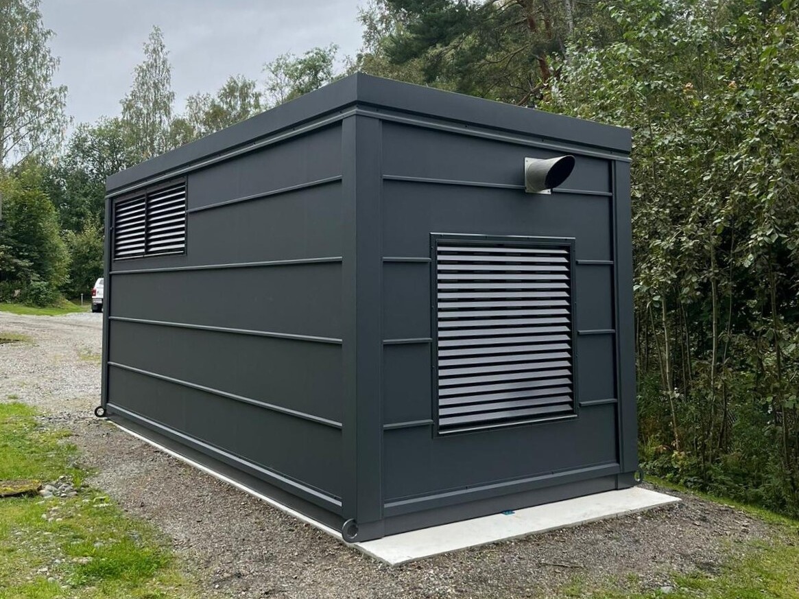 Varavoimakontti vesihuoltoyhtiölle vesilaitokselle ja pumppaamoon